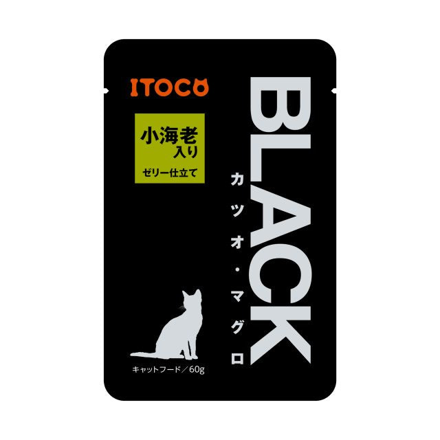 Itoco Black 鮪魚濕糧餐包 60GM