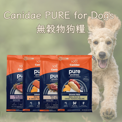 Canidae PURE for Dogs 無穀物狗糧