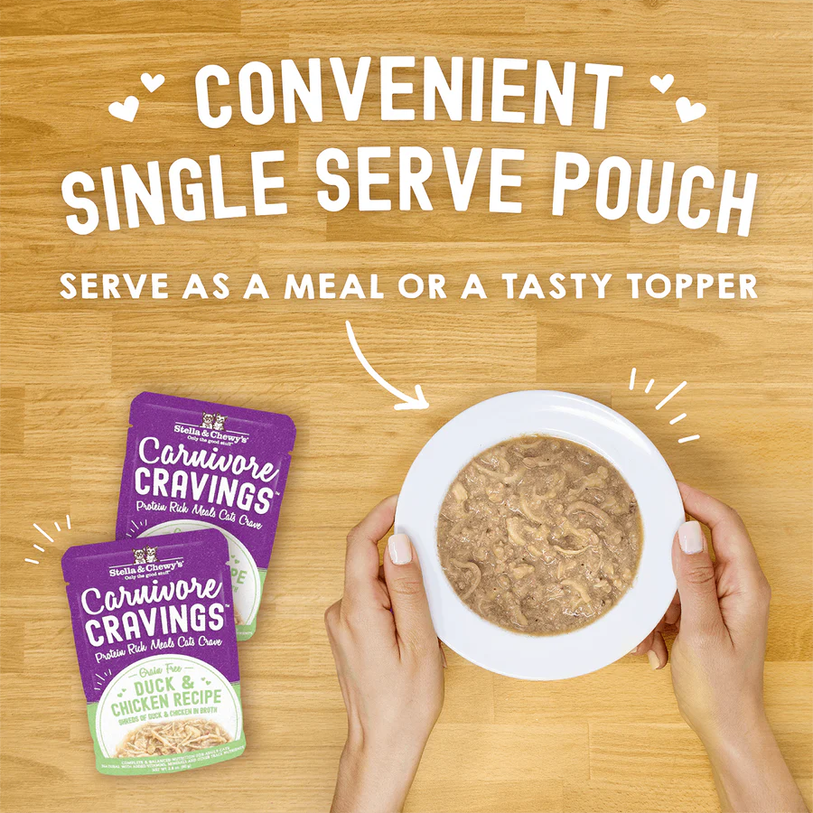 Original Box of 24 Cans - Stella &amp; Chewy's Carnivore Flavor Pack Series Grain-Free Adult Cat Wet Food