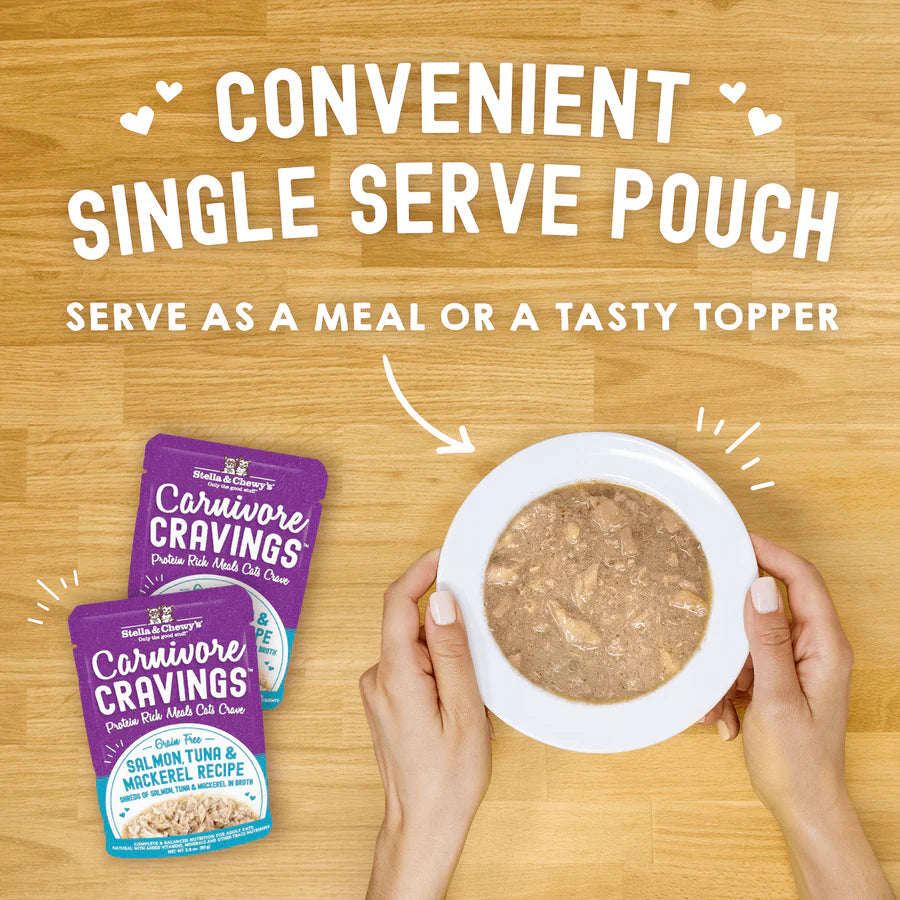 Original Box of 24 Cans - Stella &amp; Chewy's Carnivore Flavor Pack Series Grain-Free Adult Cat Wet Food