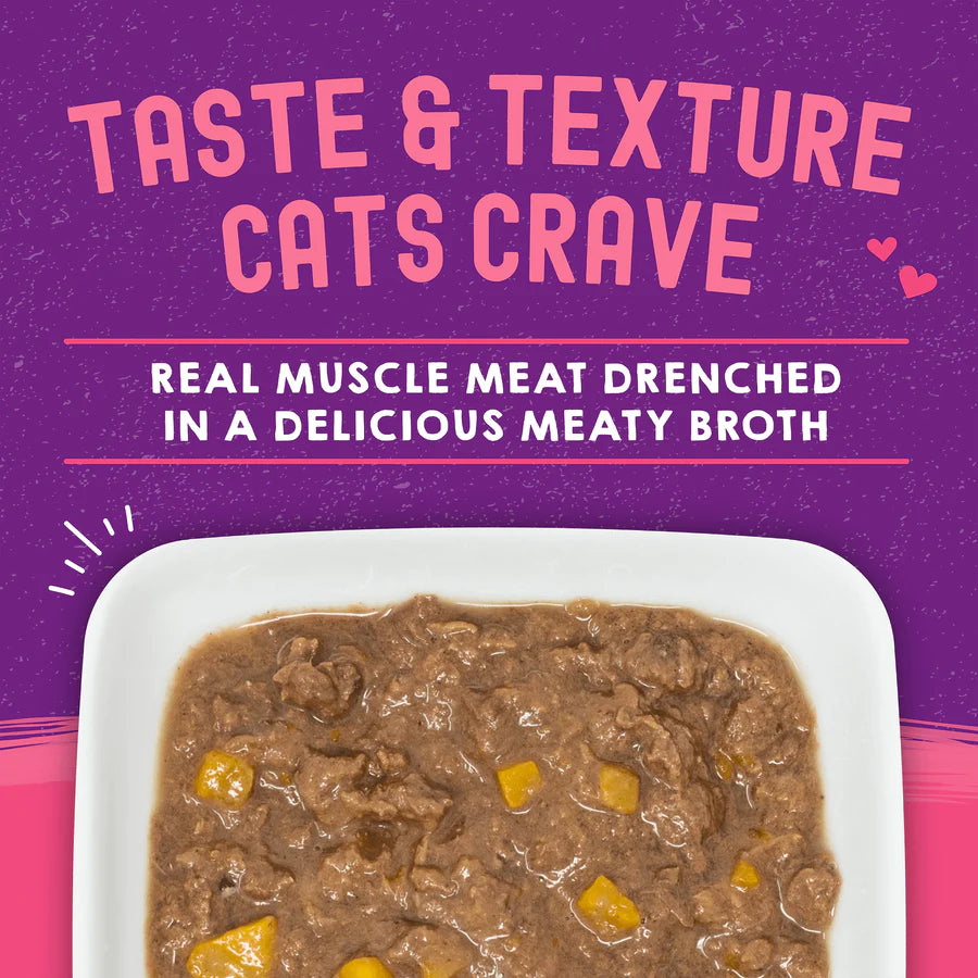 Original Box of 24 Cans - Stella &amp; Chewy's Carnivore Flavor Pack Series Grain-Free Adult Cat Wet Food