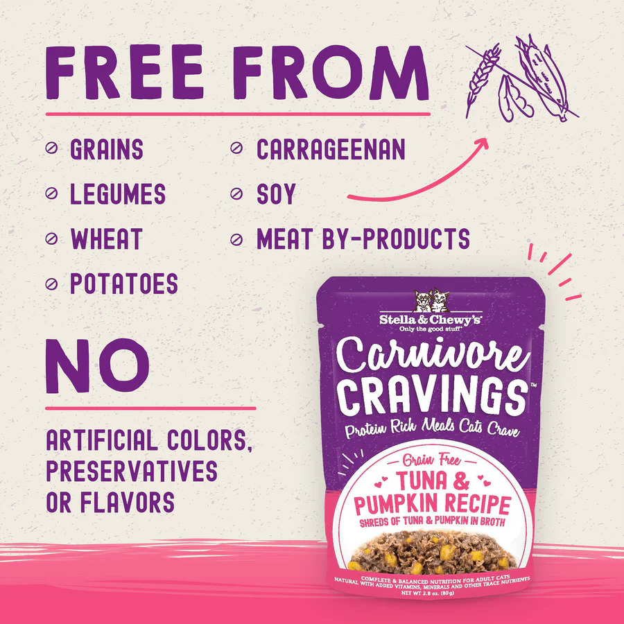 Original Box of 24 Cans - Stella &amp; Chewy's Carnivore Flavor Pack Series Grain-Free Adult Cat Wet Food