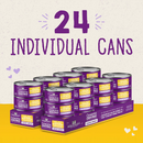 Stella &amp; Chewy's Grain-Free Bone Broth &amp; Meat Pâté Cat Food (24 Cans)