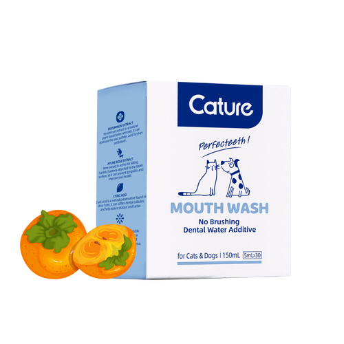 Cature Japanese Persimmon Extract No-Brush Toothwash 150ml (30 sachets)