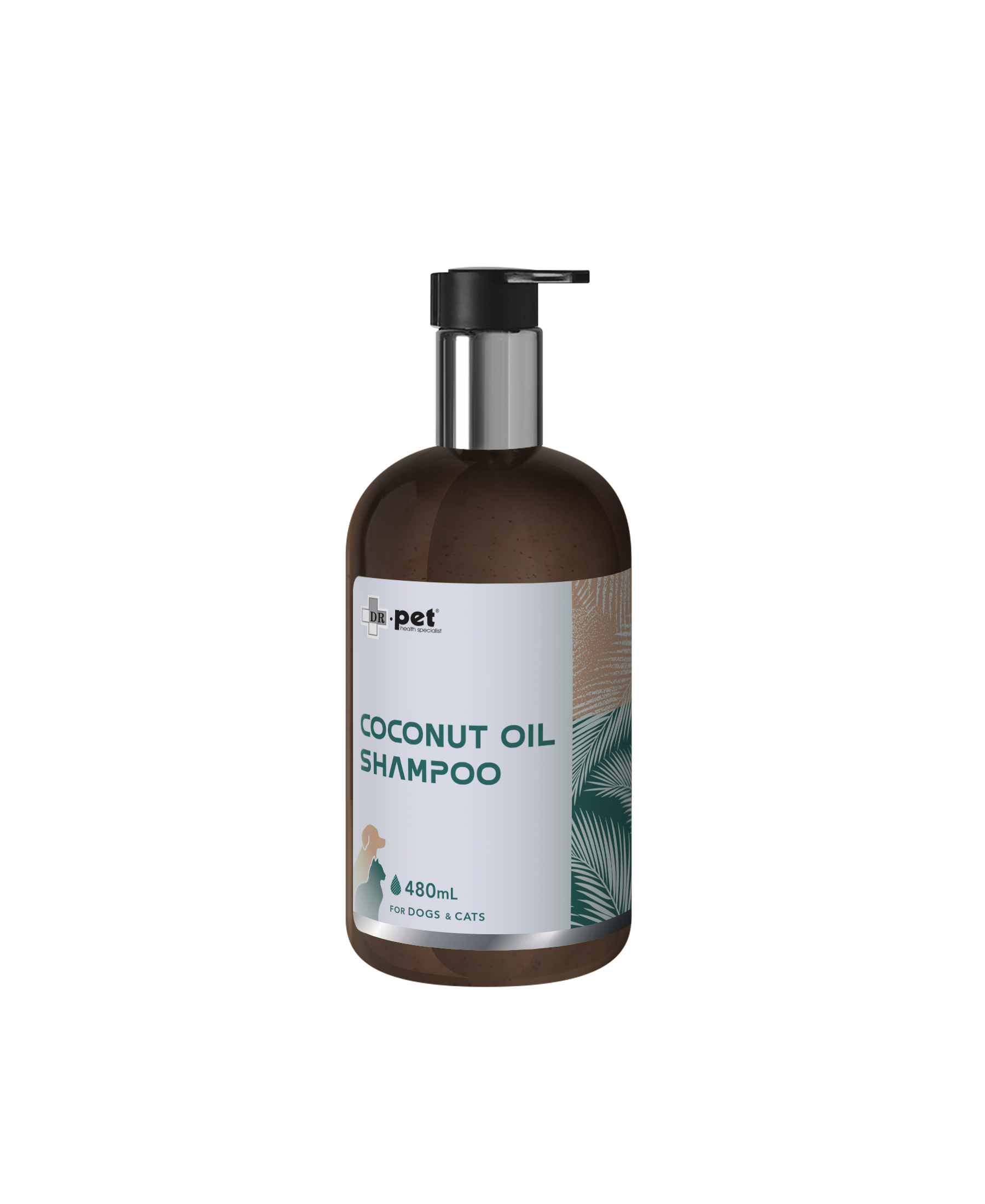 DR.Pet Coconut Oil Shampoo 椰子核桃油潔毛液 480ml (貓狗合用)
