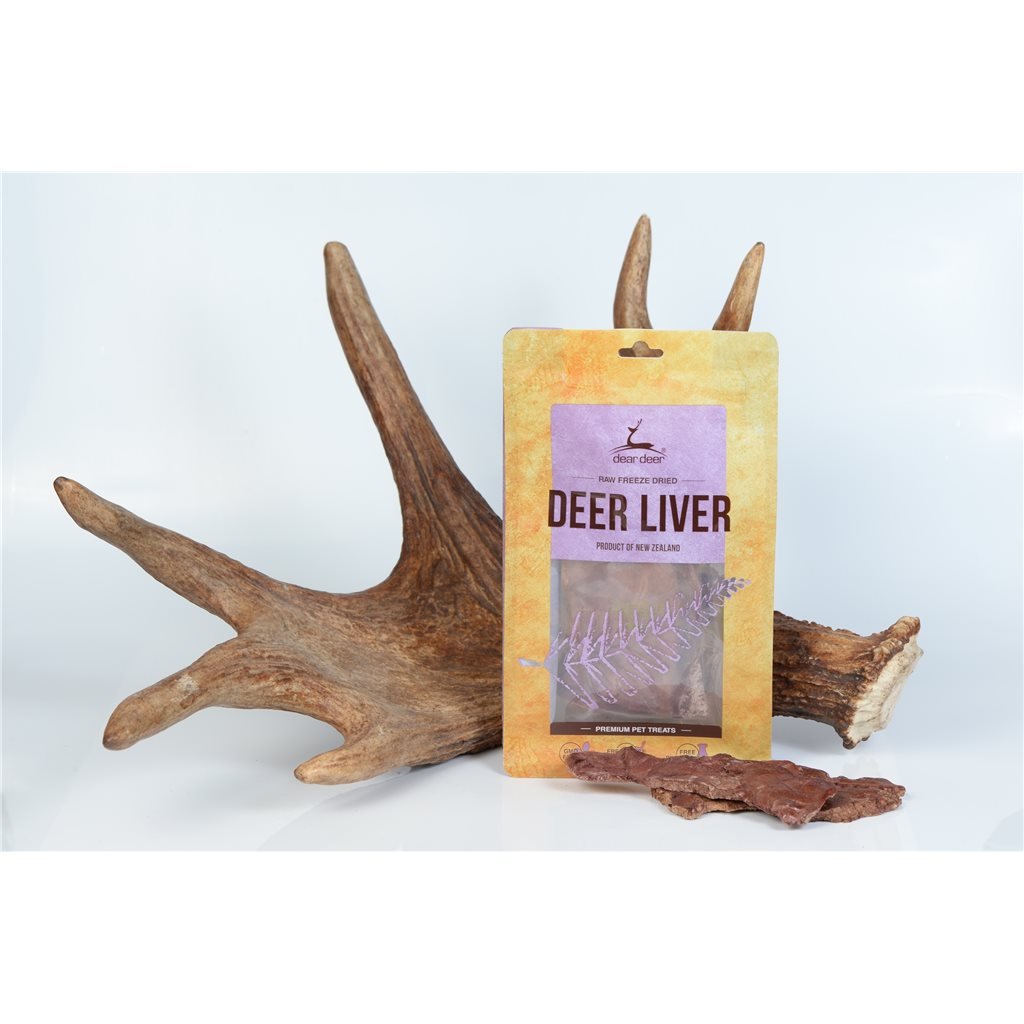 Dear Deer 美味小食系列 - 鹿肝 (Deer Liver) 50g - 幸福站