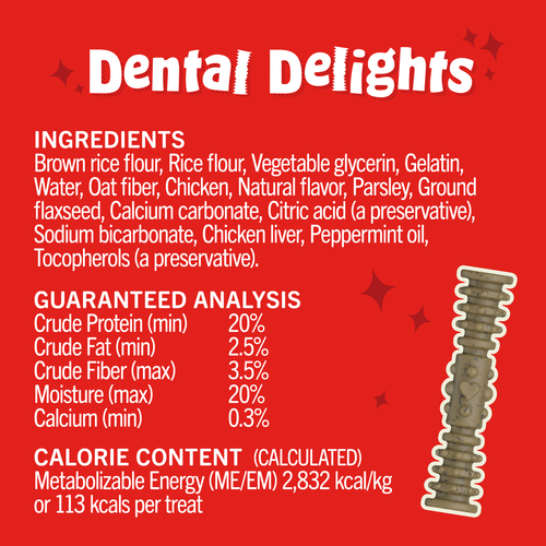 Stella &amp; Chewy's Dental Delights Freeze-Dried Free Range Chicken 4-in-1 Fun Toothbone