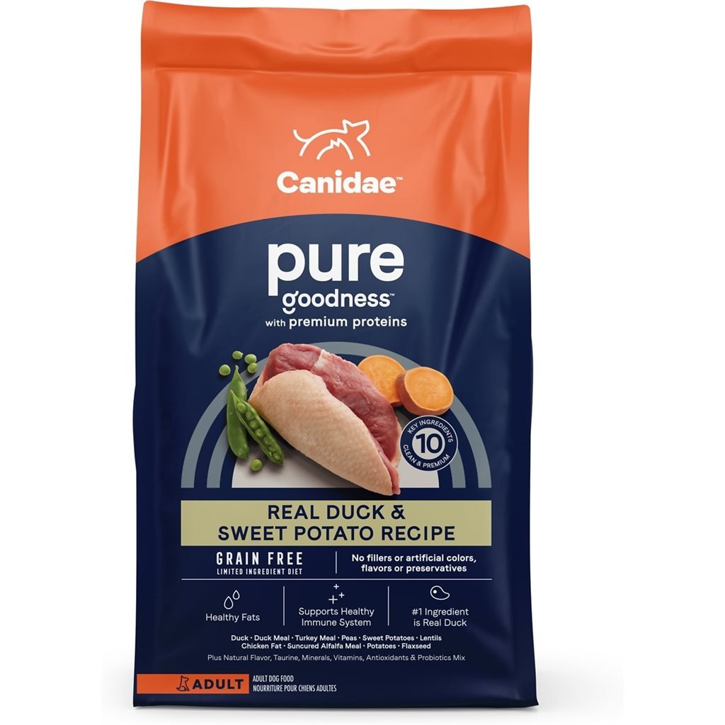 Canidae Pure Duck 無穀物天際成犬配方(鴨肉&甜薯) - 幸福站