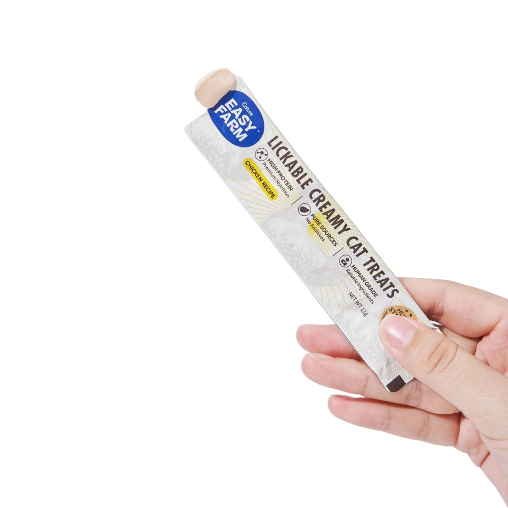 Cature 迦爵 Easy Farm  貓貓肉泥條 60g (12g x 5條)