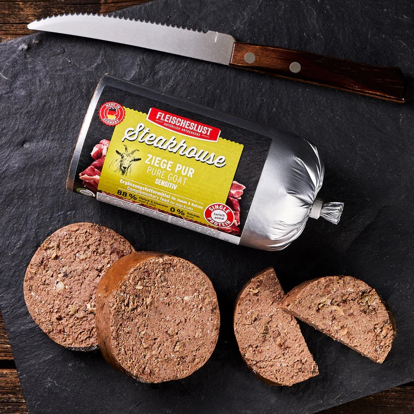 Fleischeslust Steakhouse Sausage 500g (Dog & Cat Friendly)