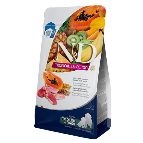 Farmina N&D 熱帶⽔果系列 幼犬狗糧 (大粒)