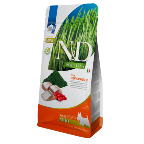 Farmina N&D 螺旋藻系列 成犬狗糧 (小粒)
