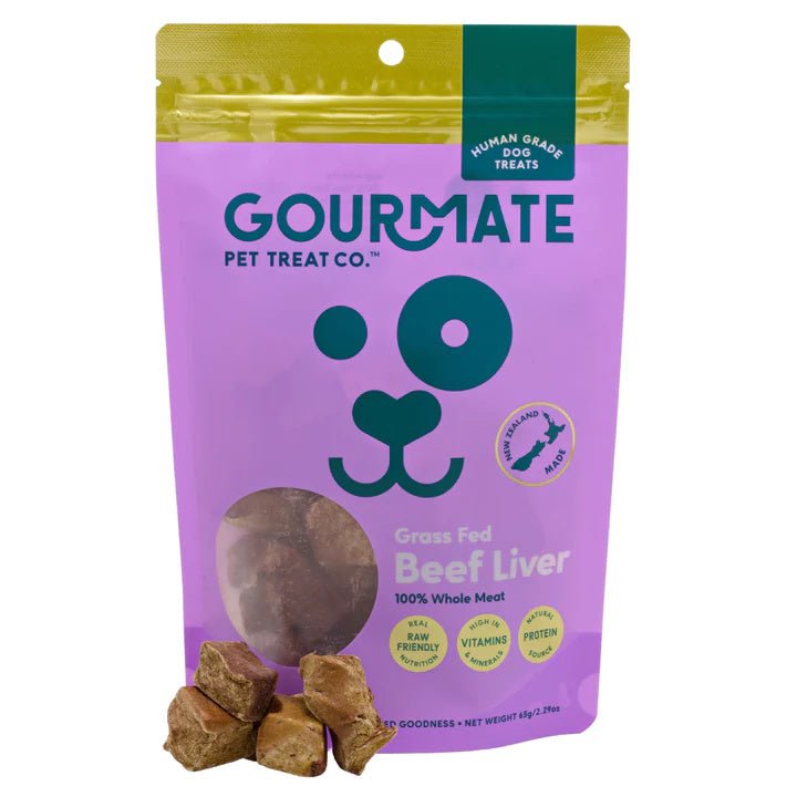 Gourmate 100% 紐西蘭放牧草飼牛肝65g (GMT02) - 幸福站