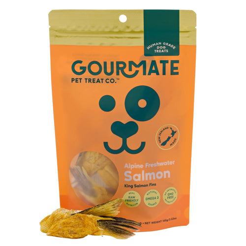 Gourmate 100% 紐西蘭帝王三文魚腩邊100g (GMT05) - 幸福站