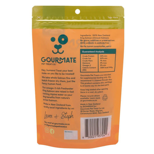 Gourmate 100% 紐西蘭帝王三文魚腩邊100g (GMT05) - 幸福站