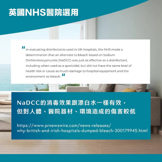 Dr. Klēn 潔博士 高效環保消毒水溶片30粒裝 (補充裝)