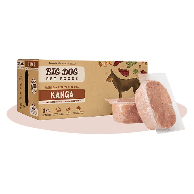 Big Dog BARF (急凍狗生肉糧) - Kangaroo 袋鼠配方