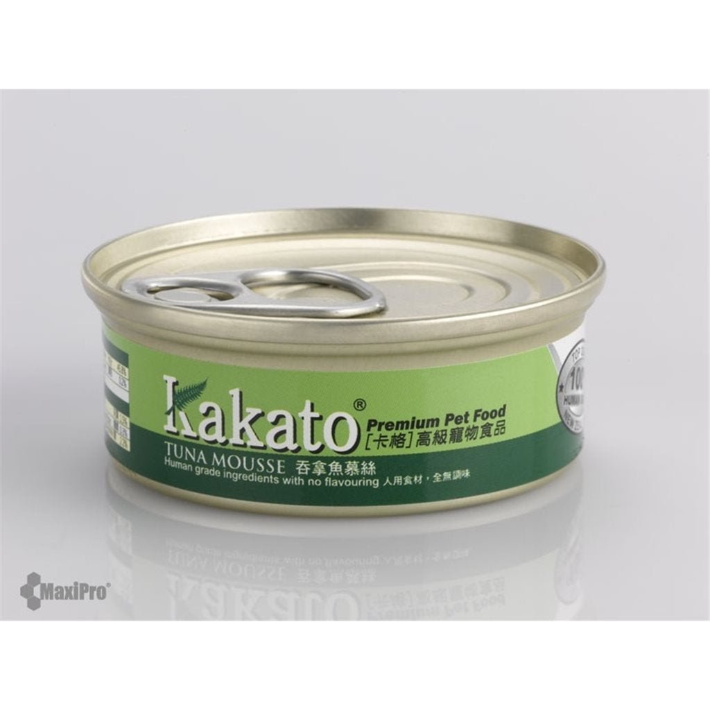 Kakato 卡格 Tuna Mousse 吞拿魚慕絲 (貓狗合用) 40g - 幸福站