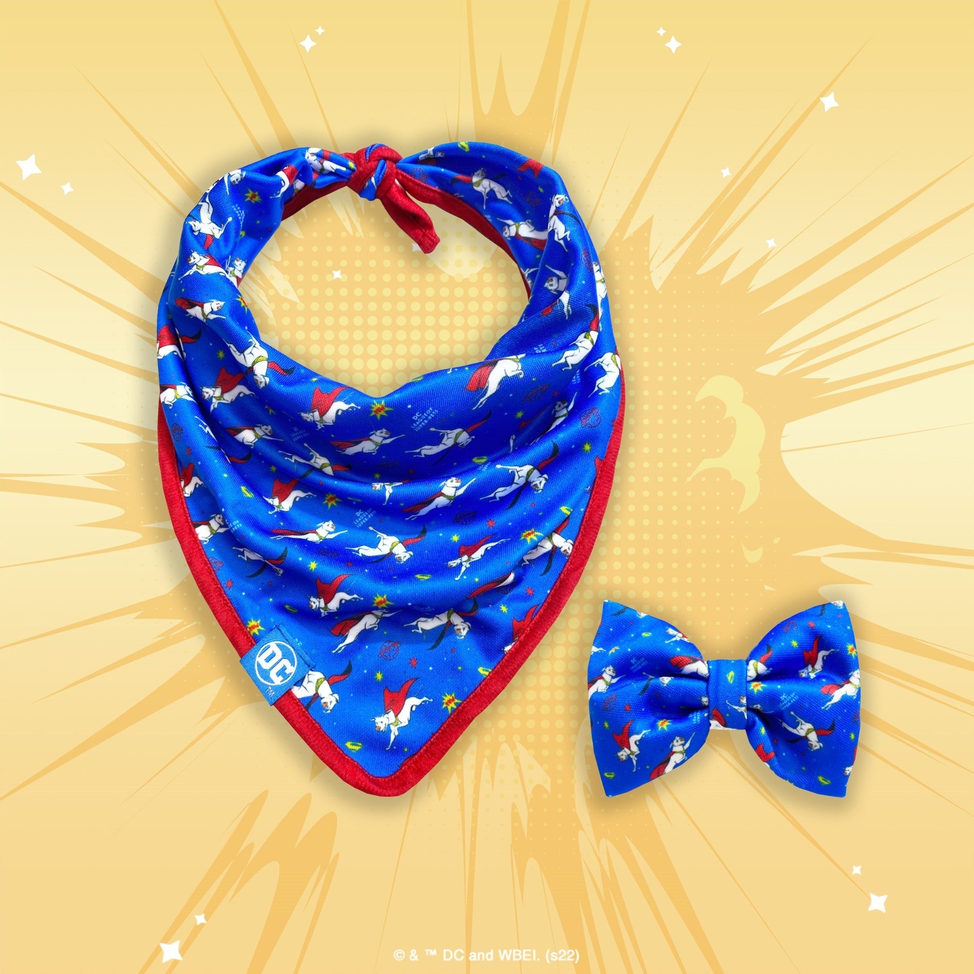 Super-Pets Bow and Bandana