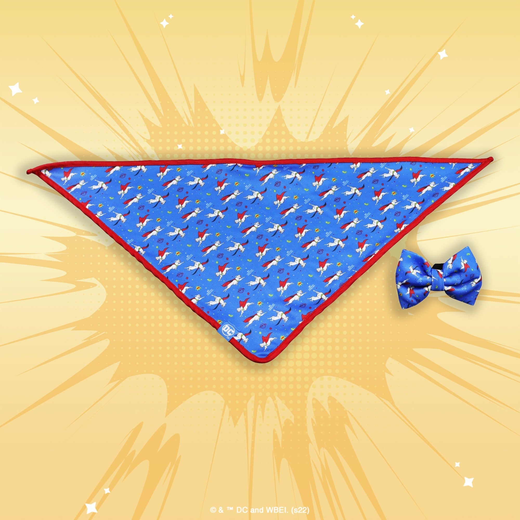 Super-Pets Bow and Bandana