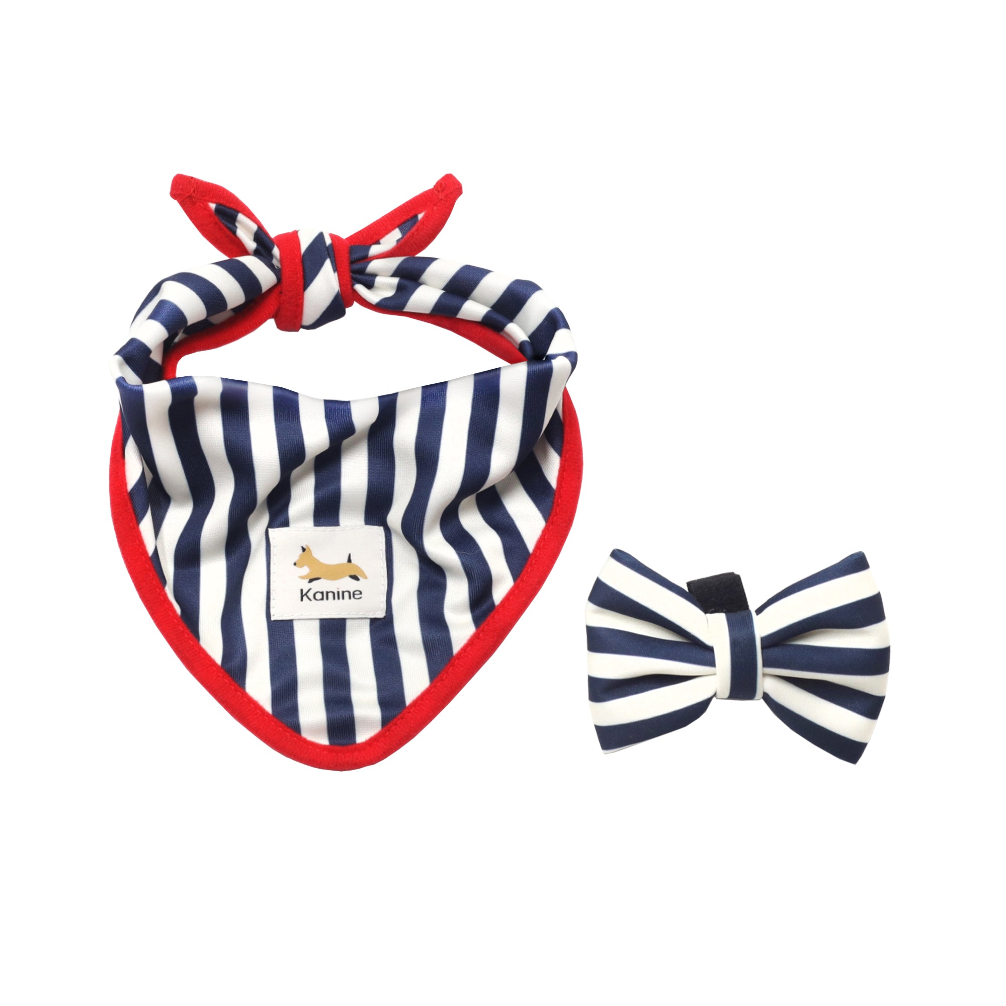Kanine Bandana and Bow Set 圍巾配 Bow Tie