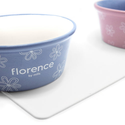 florence by mills Pet Food Bowl with Mat 寵物碗 + 矽膠防滑餐墊