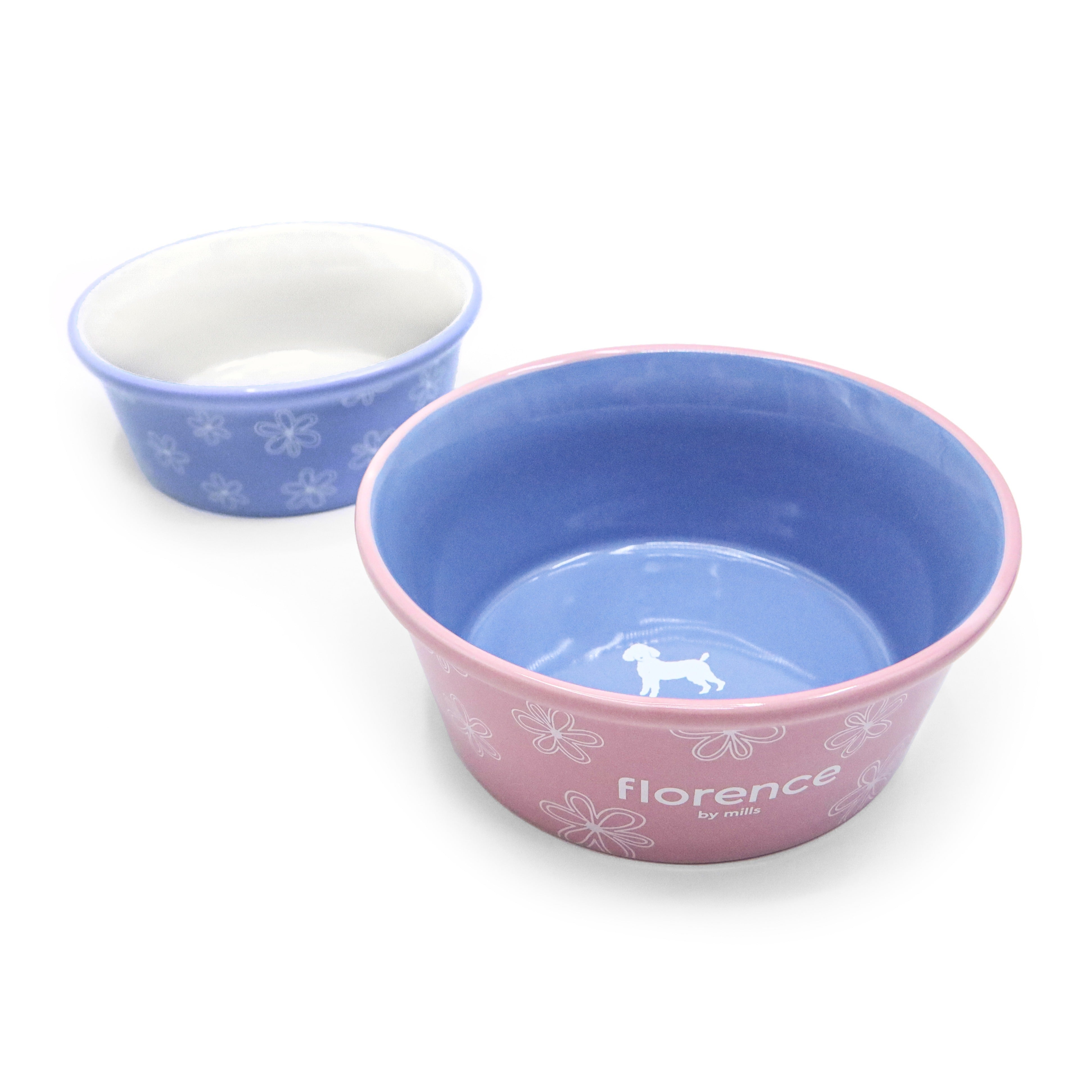 florence by mills Pet Food Bowl with Mat 寵物碗 + 矽膠防滑餐墊