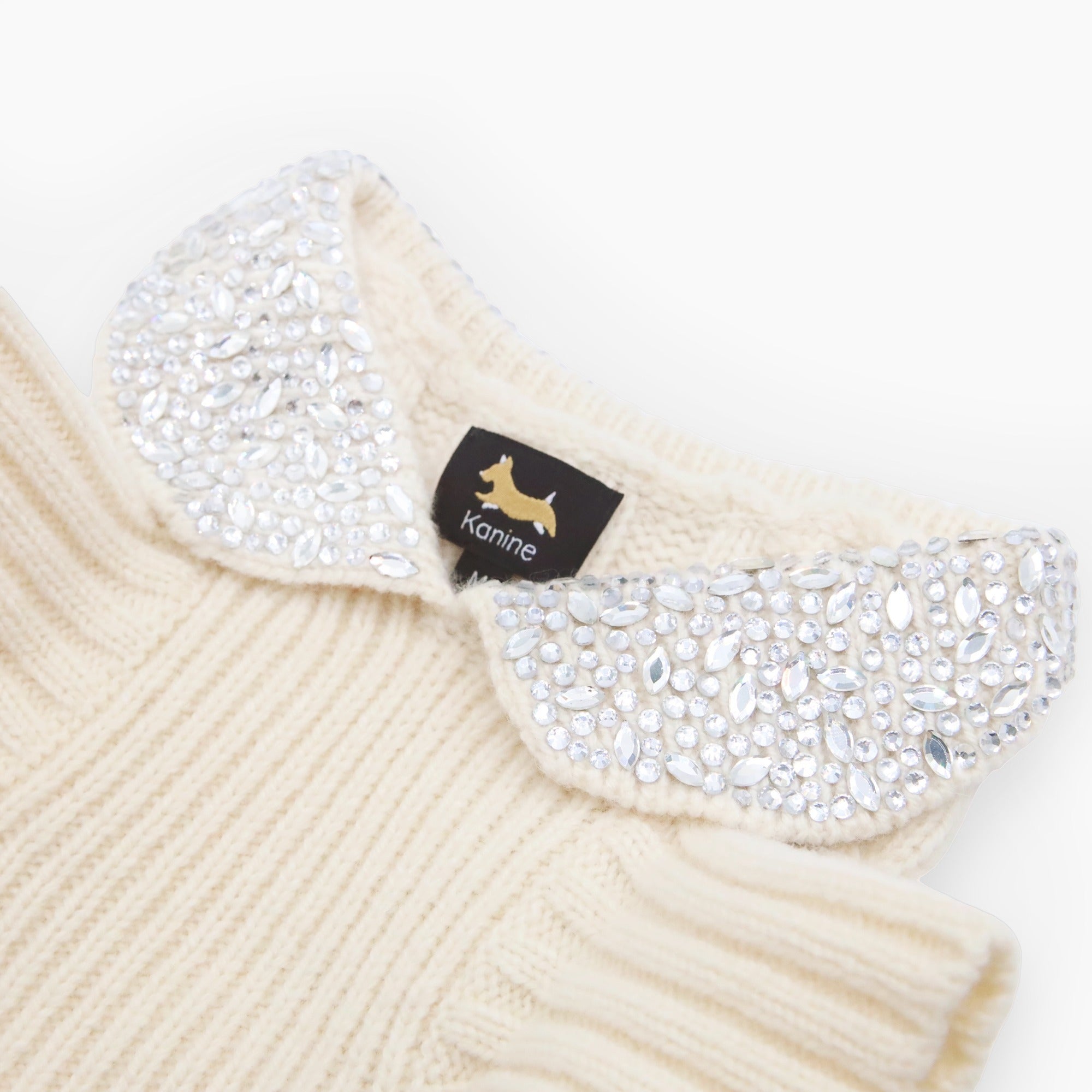 Kanine Diamante Cashmere Sweater