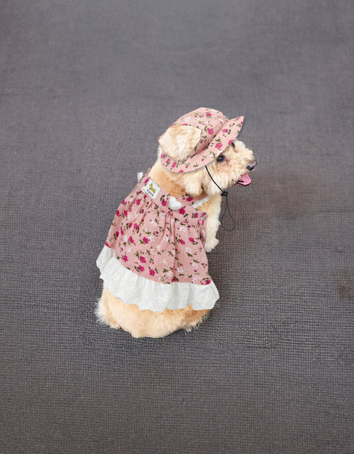 Dog Floral Hat