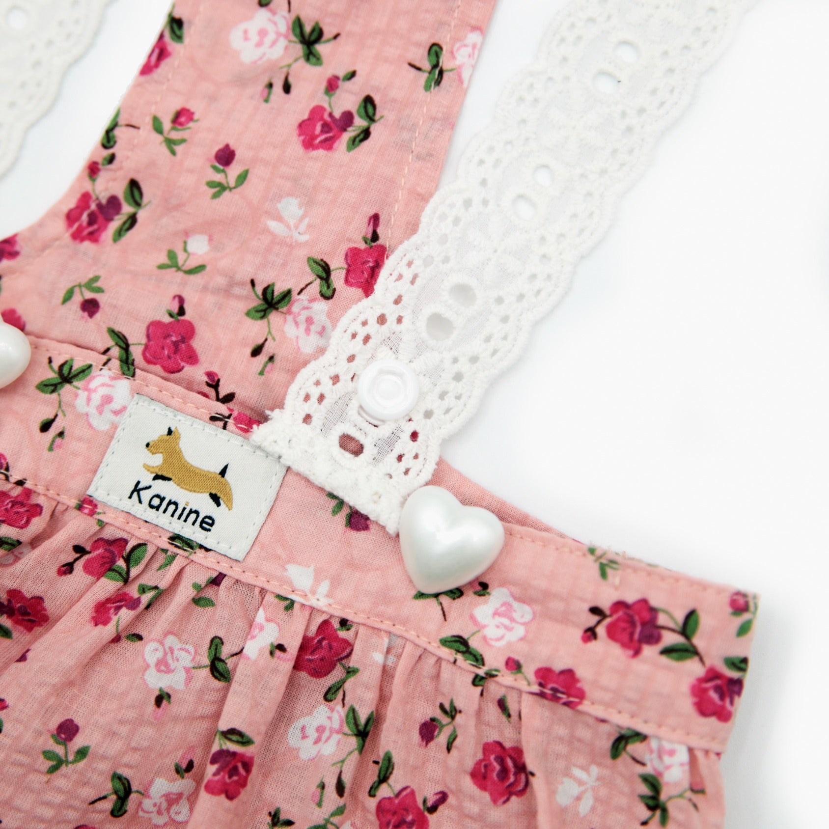 Kanine Dog Floral Lace Dress 花花蕾絲裙