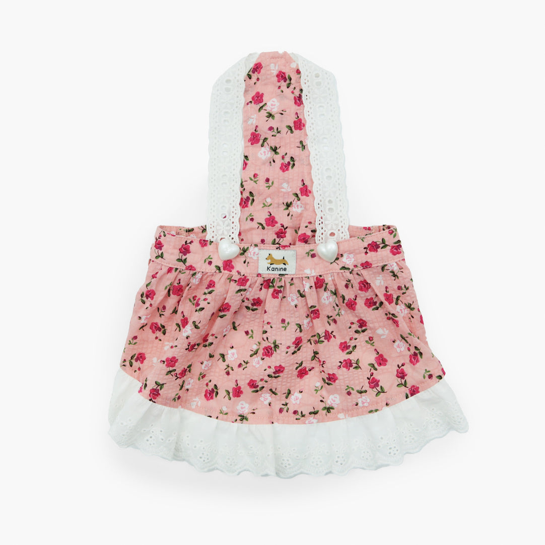 Kanine Dog Floral Lace Dress 花花蕾絲裙