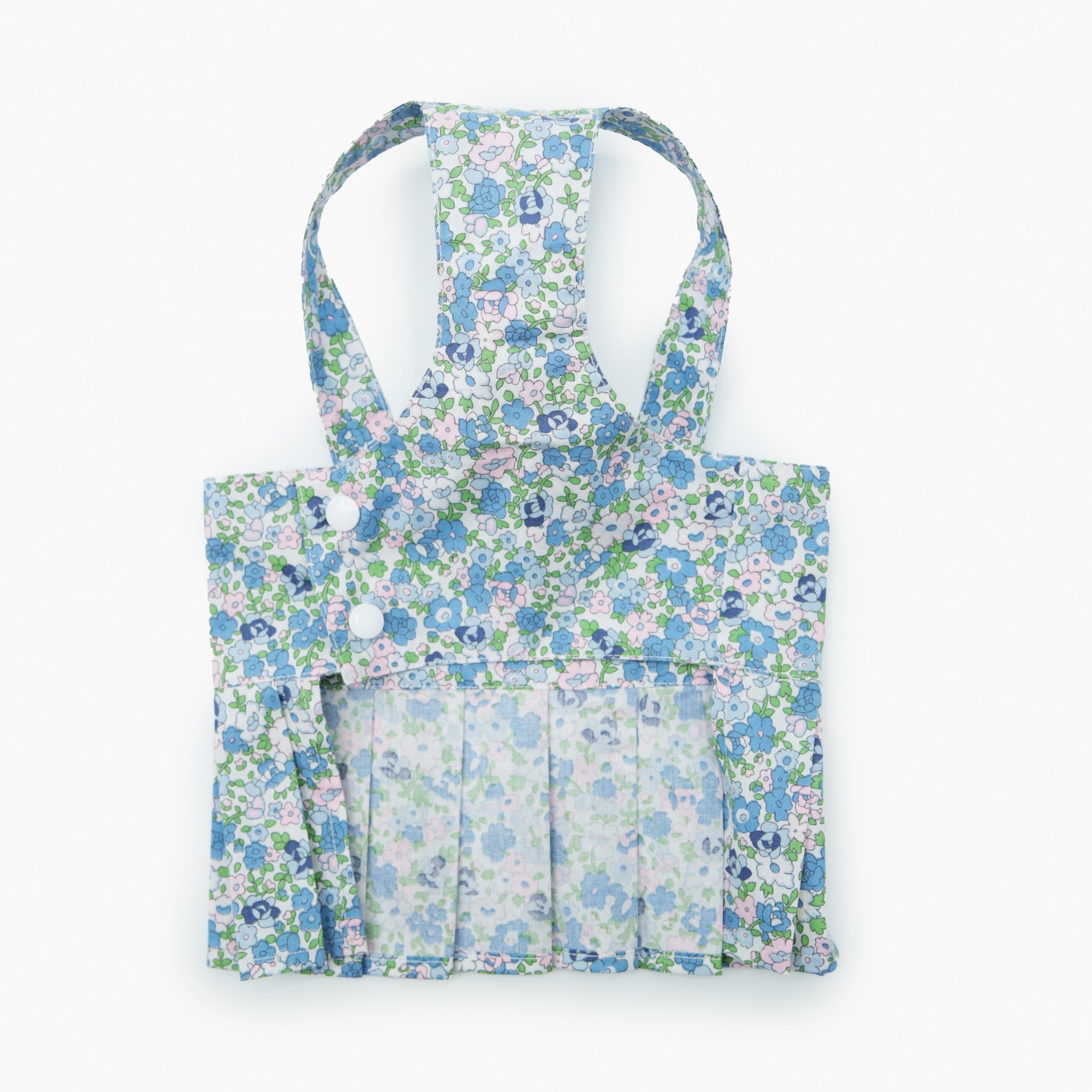 Dog Floral Pleated Dress