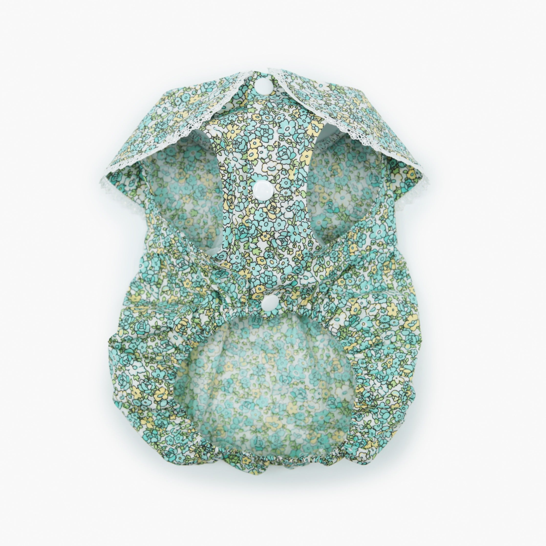 Dog Floral Bubble Dress