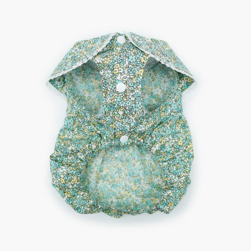 Dog Floral Bubble Dress