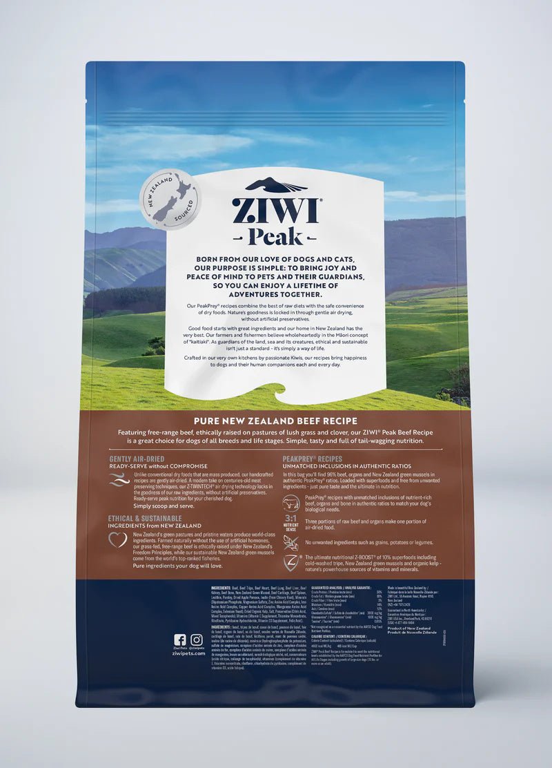ZiwiPeak 無穀物 風乾脫水狗糧