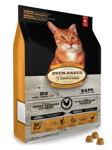 Oven-Baked Cat 體重控制配方 - 老貓糧