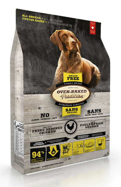 Oven-Baked (Dog) 無穀物狗糧 (大粒)