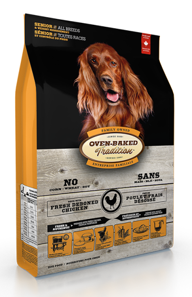 Oven-Baked (Dog) 高齡減肥狗糧 (大粒)