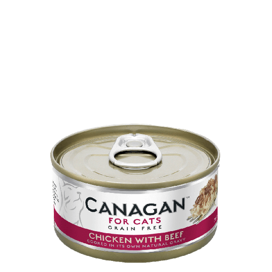 Canagan  無穀物肉絲貓罐