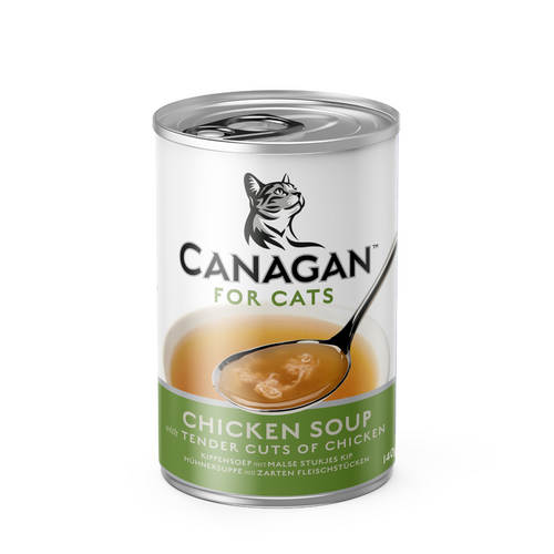 12 Cans Special Offer - Canagan Soup For Cat 140g