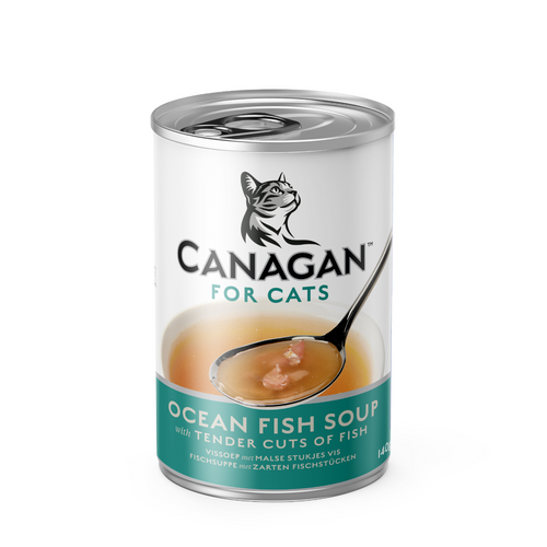 12 Cans Special Offer - Canagan Soup For Cat 140g