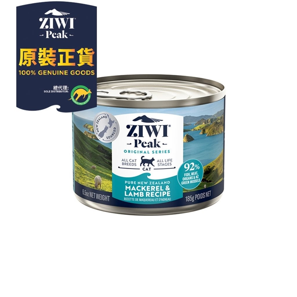 ZiwiPeak 貓罐裝料理｜紐西蘭天然草飼牛肉羊肉草胃雞肉鯖魚鹿肉貓罐頭
