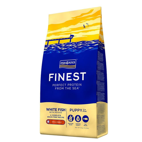 Fish4Dogs Fish4Puppies Deep Sea Fish Gluten-Free Hypoallergenic (Puppy) Dog Food