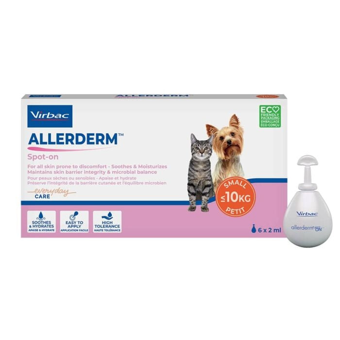 Virbac 維克 Allerderm Spot On SIS 愛樂滴 外用皮膚修復滴劑 全新升級配方 (只限用於皮膚)