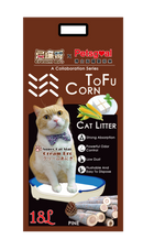Petsgoal x 忌廉哥 粟米豆腐貓砂 松木(啡)