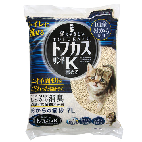 Japanese K Round Tofu Cat Litter