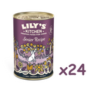 24 罐優惠套裝 - Lily's Kitchen 老犬專用配方(火雞)