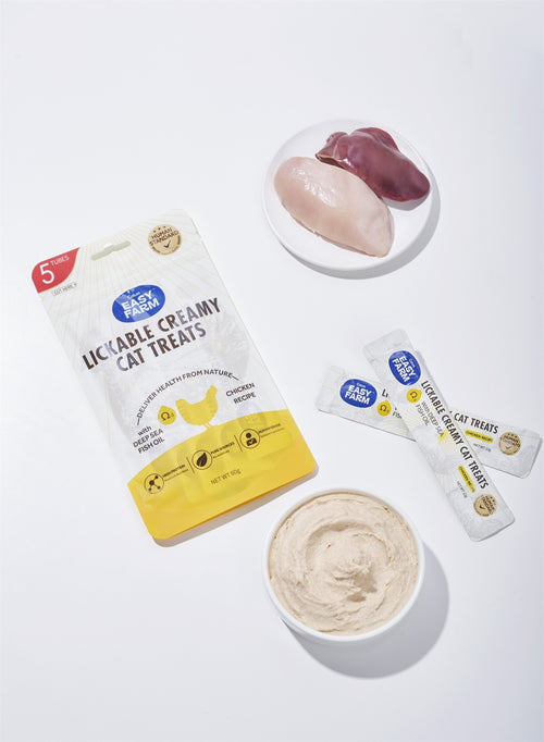 Cature 迦爵 Easy Farm  貓貓肉泥條 60g (12g x 5條)