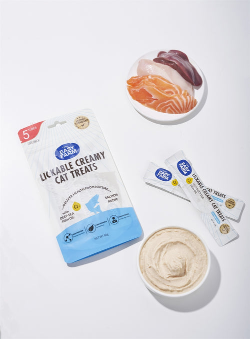 Cature 迦爵 Easy Farm  貓貓肉泥條 60g (12g x 5條)