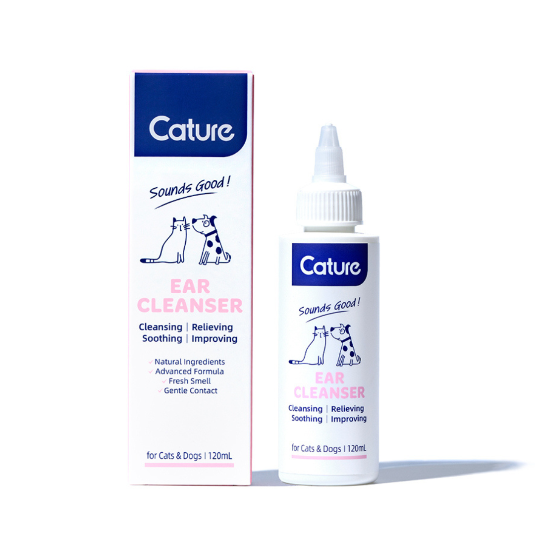 Cature 迦爵 植物精粹 洗耳水 120ml (貓狗合用)